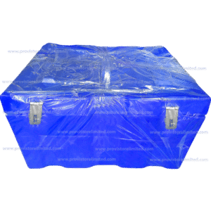 Chop Box (Medium Size) - Plastic Lockable Blue ChopBox / Trunk