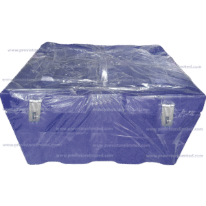 Chop Box (Medium Size) - Plastic Lockable Dark Blue ChopBox / Trunk