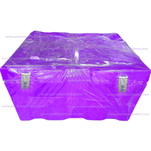 Chop Box (Medium Size) - Plastic Lockable Purple ChopBox / Trunk