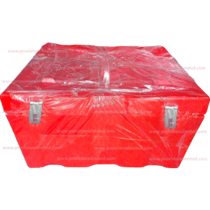 Chop Box (Medium Size) - Plastic Lockable Red ChopBox / Trunk