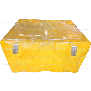 Chop Box (Medium Size) - Plastic Lockable Yellow ChopBox / Trunk