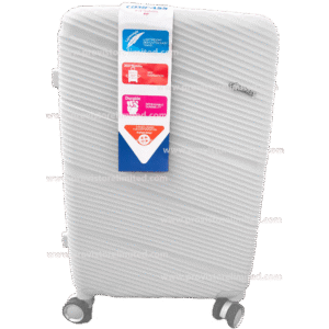 Suitcase (Big Size) Plastic - White