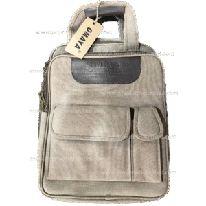 Back Pack Omaya Men Fabric - Khaki / School Bag / Backpack