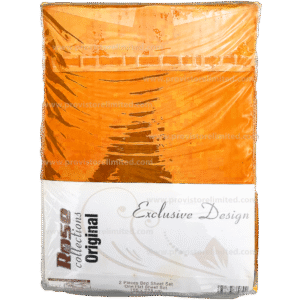 Bedsheet - Orange & Pillow Case