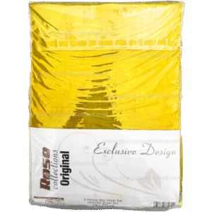 Bedsheet - Yellow & Pillow Case