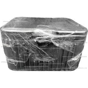 Chop Box (Small Size) - Skool / School Plastic Lockable Black ChopBox