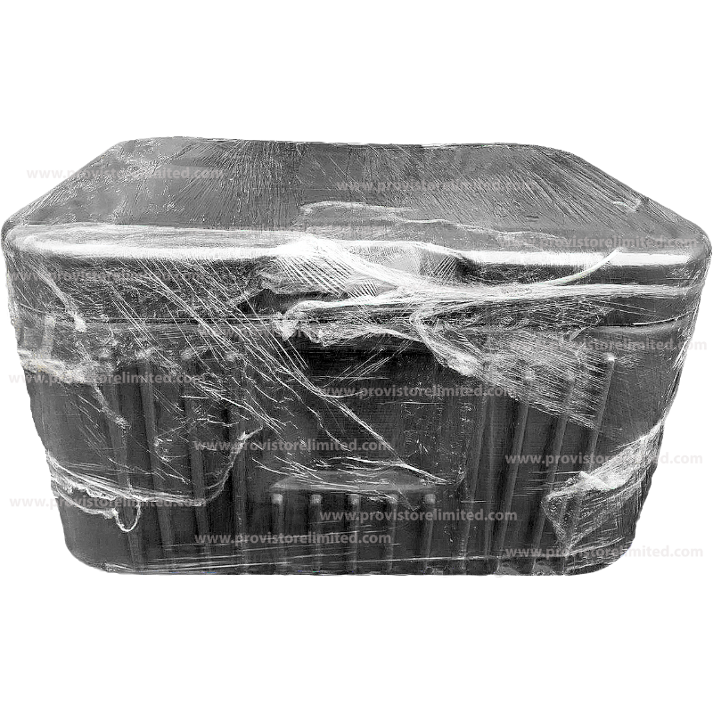 Chop Box (Small Size) - Skool / School Plastic Lockable Black ChopBox