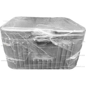 Chop Box (Small Size) - Skool / School Plastic Lockable Gray ChopBox