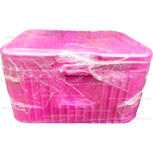 Chop Box (Small Size) - Skool / School Plastic Lockable Pink ChopBox
