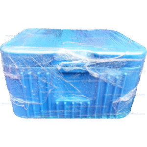 Chop Box (Small Size) - Skool / School Plastic Lockable Sea Blue ChopBox