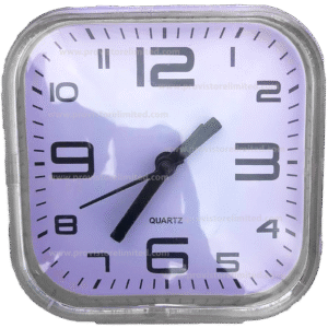 Clock - Bed side Gray Portable Alarm Clock