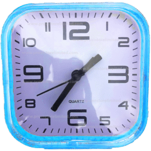 Clock - Bed side Sea Blue Portable Alarm Clock