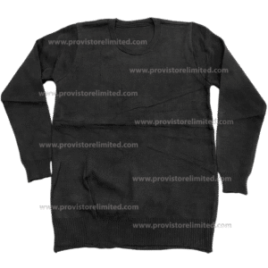 Crewneck Woven - Black Pullover / Sweater / Sweatshirt