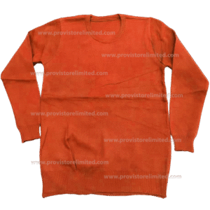 Crewneck Woven - Orange  Pullover / Sweater / Sweatshirt