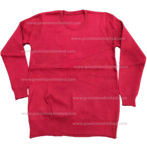 Crewneck Woven - Red  Pullover / Sweater / Sweatshirt