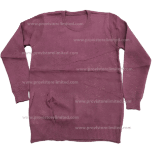 Crewneck Woven - Wine Pullover / Sweater / Sweatshirt