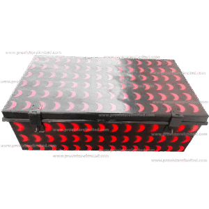 Metal Trunk (Small Size) - Hard Body Metallic Box for Males / Boys