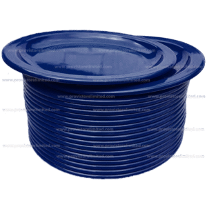 Plate - (2 in 1) Melamine / Plastic Dark Blue