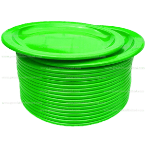 Plate - (2 in 1) Melamine / Plastic Green