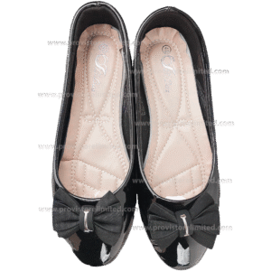 Shoe (Flat) - Ladies Brown Leather Designer