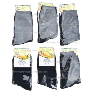 Socks - (1 Pair) Black Crew Socks