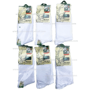 Socks - (1 Pair) White Crew Socks
