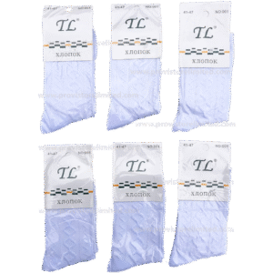 Socks - (1 Pair) Crew Socks Female White