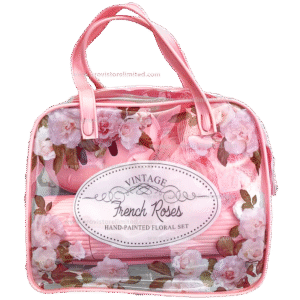 Sponge Bag - Plastic Ladies Pink