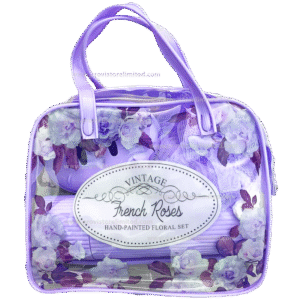 Sponge Bag - Plastic Ladies Purple