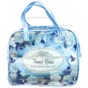 Sponge Bag - Plastic Ladies Sea Blue